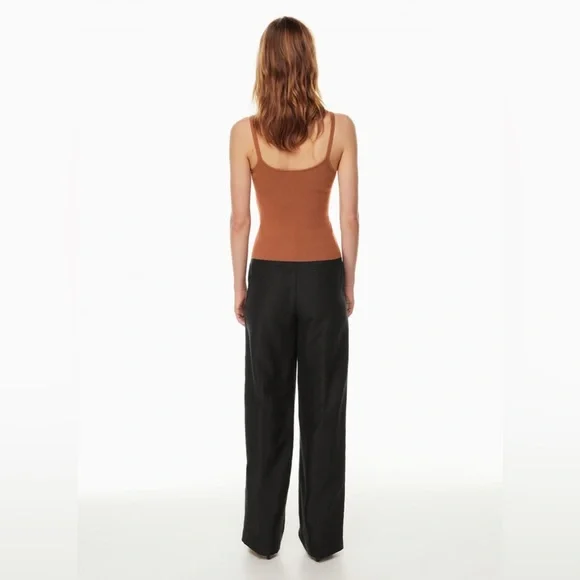 NWT - Aritzia Wilfred The Effortless Pant™ Linen - Size 6 - Black - Picture 9 of 9
